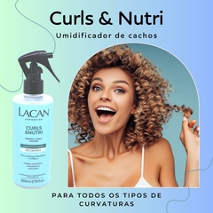 Kit Lacan Curls e Nutri Completo 7 itens para Cachos