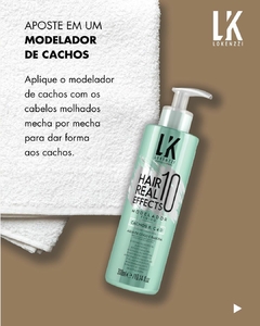 Kit Lokenzzi Hair Real 10 Effects Sh Cond Modelador Mascara - Beleza Marcante Cosméticos