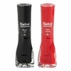 Kit Dailus Esmalte Cremoso Brilhante Black Tie + Red Velvet