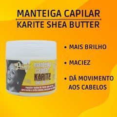 Manteiga Capilar Karite Shea Butter Mask Soul Power 400g na internet