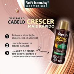 Óleo De Rícino Nutrição Capilar Soft Fix Hair 60ml - comprar online