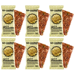Kit Uncooked 6 Snacks de Pistacchio Pistache Vegano 30g