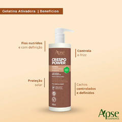 Gelatina Ativadora E Umidificadora Crespo Power Apse 500ml - comprar online