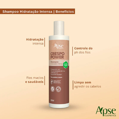 Kit Apse Crespo Power Shampoo Cond Gelatina Masc. Creme - comprar online