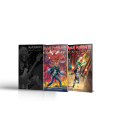 Combo de HQs Iron Maiden: Legacy of the Beast & Night City [PRÉ-VENDA] - Estética Torta