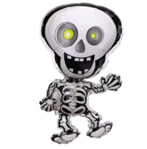Globo Halloween Esqueleto Chico