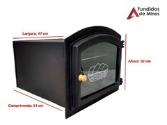 Forno Grande Ferro Fundido e Caixote em Aço 2.2mm - comprar online