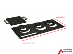 Kit Forno Fogão Lenha Chapa 3f Ferro Fundido Porta Cinzeiro on internet