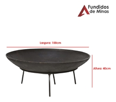 Lareira Externa Ecológica Fire Pit Tacho - comprar online