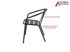 Cadeira Tubular Alumínio - Sorveteria, Lanchonete - loja online