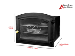 Forno Ferro Fundido Grande +regulador+chapa 3 furos Multi-uso - buy online