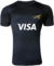 Remera Negra de Microfibra de Los Pumas