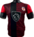 Camiseta de Microfibra de Toulouse Roja y Negra