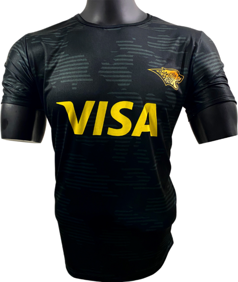 Camiseta de Microfbra Jaguares Black Rugbier Store