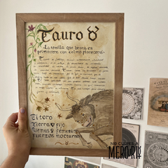 Tauro Vintage ♉︎ - Original - No culpes a Mercurio