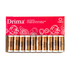 Hilo De Poliester Drima N126 10 Bobinas De 91,4 Metros C/u Colores 2 - comprar online