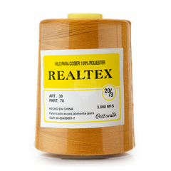 Hilo de Polieste para Jean Marca Realtex 20/3 x 3000 Metros - CASA JORGE