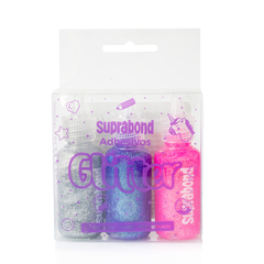 Set Adhesivo Suprabond Glitter Glue 3 Colores 20 Gs C/U - comprar online