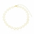 Choker Trevo Vazado Dourado - Folheado