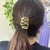 Elástico de Cabelo Dourado Zig Zag Prateado - comprar online