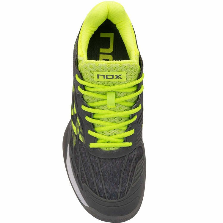 ZAPATILLAS DE P DEL NOX AT10 LUX GRIS AMARILLO FL OR