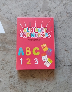 ALPHABET AND NUMBERS - FLASHCARDS WITH ACTIVITY BOOK