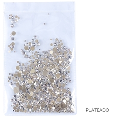 Strass Mix Plateado - comprar online