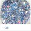 Mix Glitter Hexagonal #08