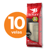 Caixa com 10 - Vela Tradicional