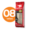 Caixa com 8 - Vela Tradicional