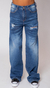Jeans Wide Leg c/tachas 31U1335 Utzzia