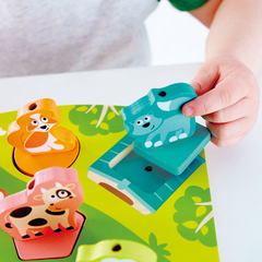 Puzzle Granja con Sonido Hape - Calathea Tienda Babies & Kids