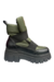 Bota Jax Negro, Negro/Bronce Semi Impermeable. - Foot Station