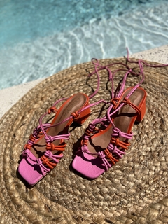 Sandalia OCEAN Pink & Tangerine - tienda online