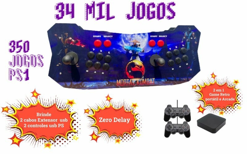 Retro Game -21Mil Jogos (Frete Grátis) – EDIÇÃO 2023 Modelo : (Sonic) –  Prime Arcade