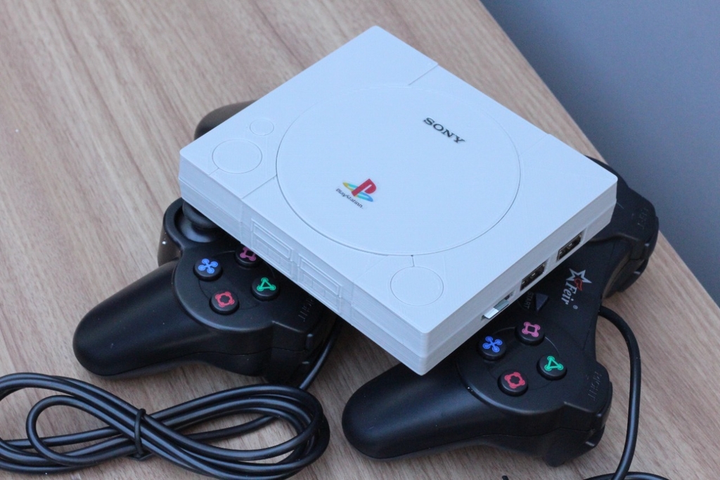 Console Playstation One - PS1 (1 controle original e 5 jogos