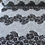 Tecido Renda Guipir Bicolor Preto Prata - Loja de Tecido - Ouro Têxtil Tecidos