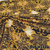 Tecido Crepe Mousson Estampado Patchwork Arabesco Dourado - Loja de Tecido - Ouro Têxtil Tecidos