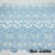 Tecido Renda PHRYNE Azul bebê - Outlet - Final de Peça - Tecido Tule Bordado em Promoção