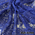 Tecido Renda Vegas Azul Royal - Loja de Tecido - Ouro Têxtil Tecidos