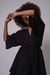 Kimono DOBRA comprido preto - comprar online