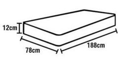 Colch�o D-20 - Selo Inmetro - Solteiro Orthovida - Promo��o - comprar online