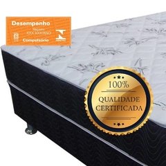 Cama Box Solteiro Conjugado Espuma Ortopédica Unibox Selado 88x188 Orthovida - comprar online
