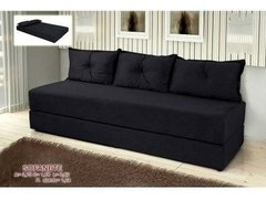 Sofá Cama Bicama 3 Lugares 200x62cm Casal Sofanete Suede na internet