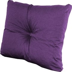 Almofada Travesseiro Com Botão Futon Capiton Tecido Suede na internet