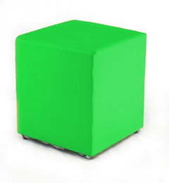 Puff Quadrado Box Couro 45x35cm Ecológico Orthovida