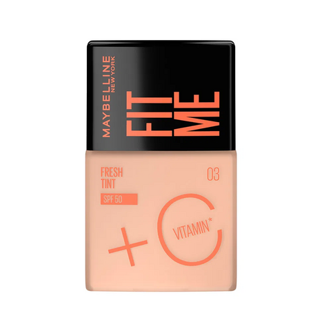 MAYBELLINE BASE FIT ME FRESH TINT SPF50 + VITAMIN C - 03 (6902395830528)