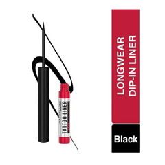 MAYBELLINE TATTOO LINER 48H DIP IN NEGRO - DELINEADOR LIQUIDO A PRUEBA DE AGUA (6902395847830)