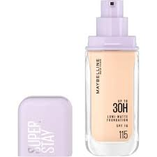 MAYBELLINE BASE SUPERSTAY 30HS LUMI-MATE - SPF 16 - A PRUEBA DE AGUA - 115 - X 35ML (6902395970057) - comprar online