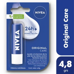 NIVEA LABIAL 24Hs DE HUMECTACIÓN - ORIGINAL CARE (4006000005478)